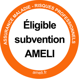 Icone subvention AMELI Aides financières CARSAT
